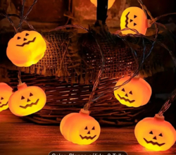 Guía luces led Halloween